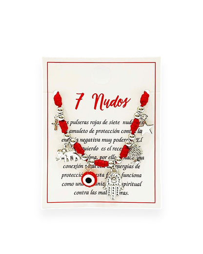 Pulsera de 7 nudos