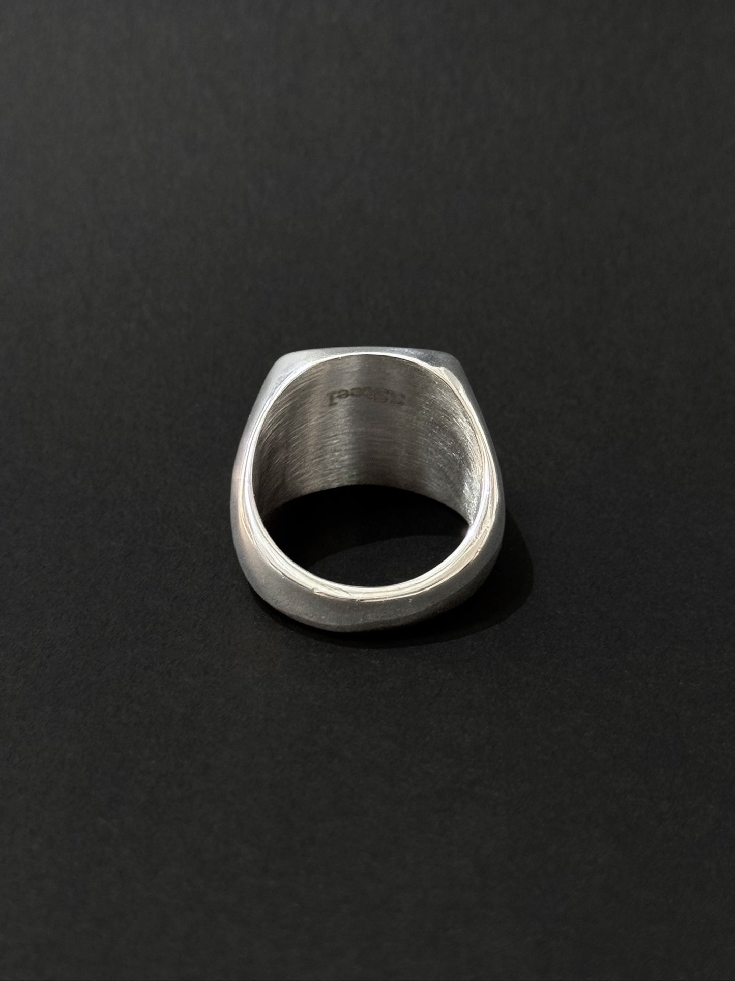 Anillo de hombre en acero vikingo #571