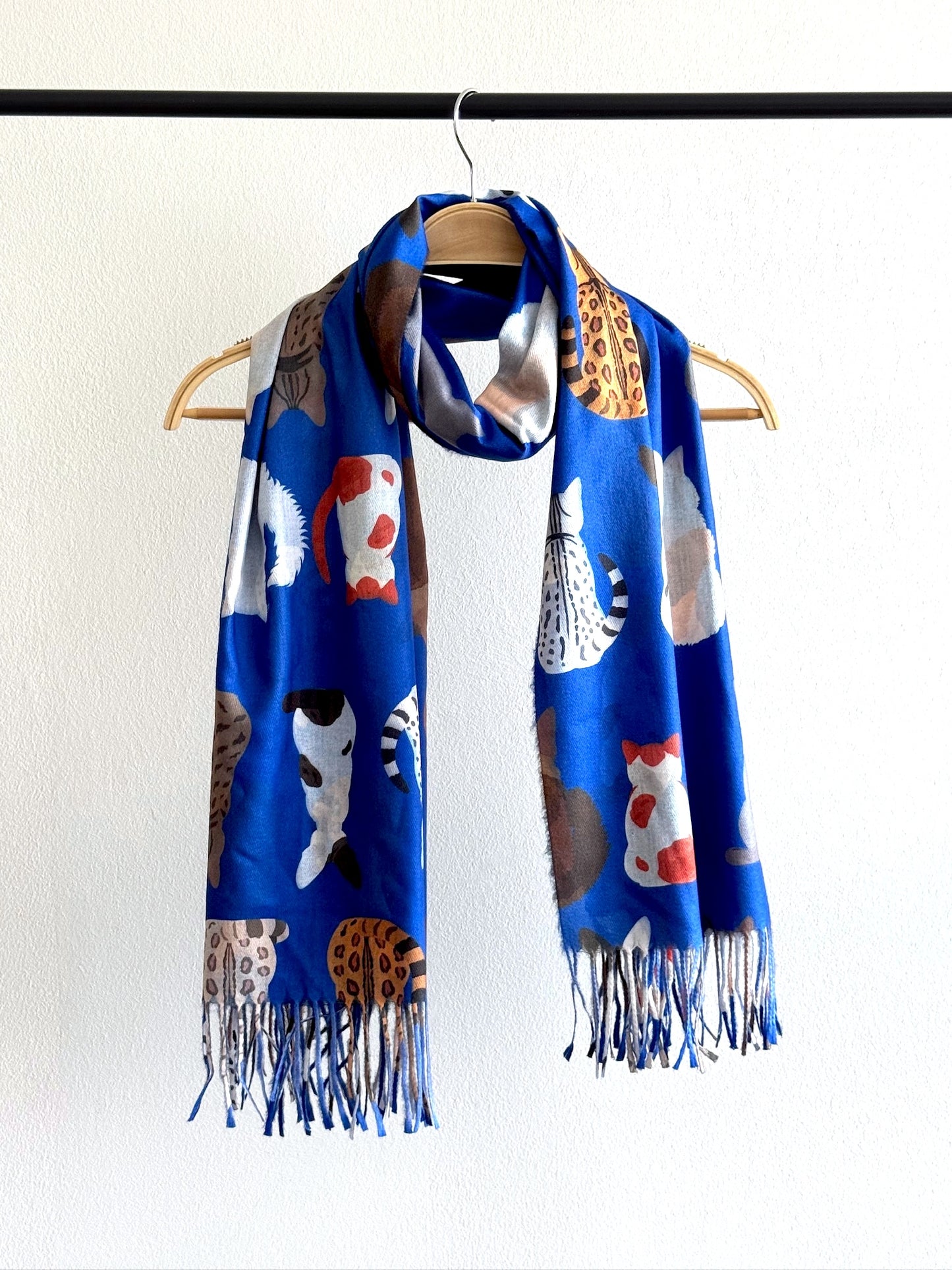 Bufanda de Gato #4 Azul