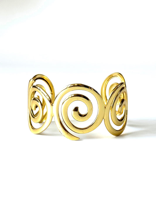 Pulsera Esclava #1418 dorado