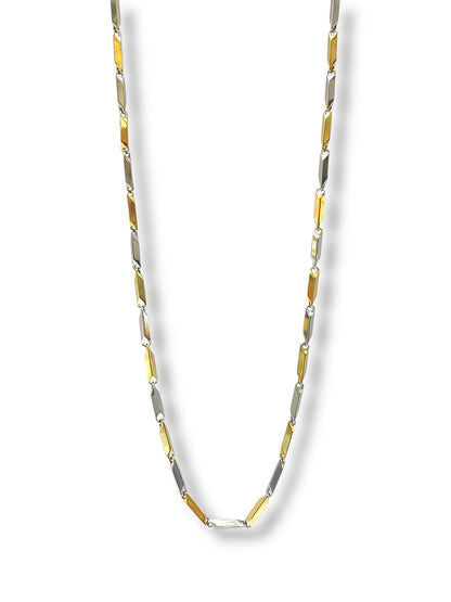 #Apd liso Collar Hip Hop_Platedo&Dorado Liso A-5