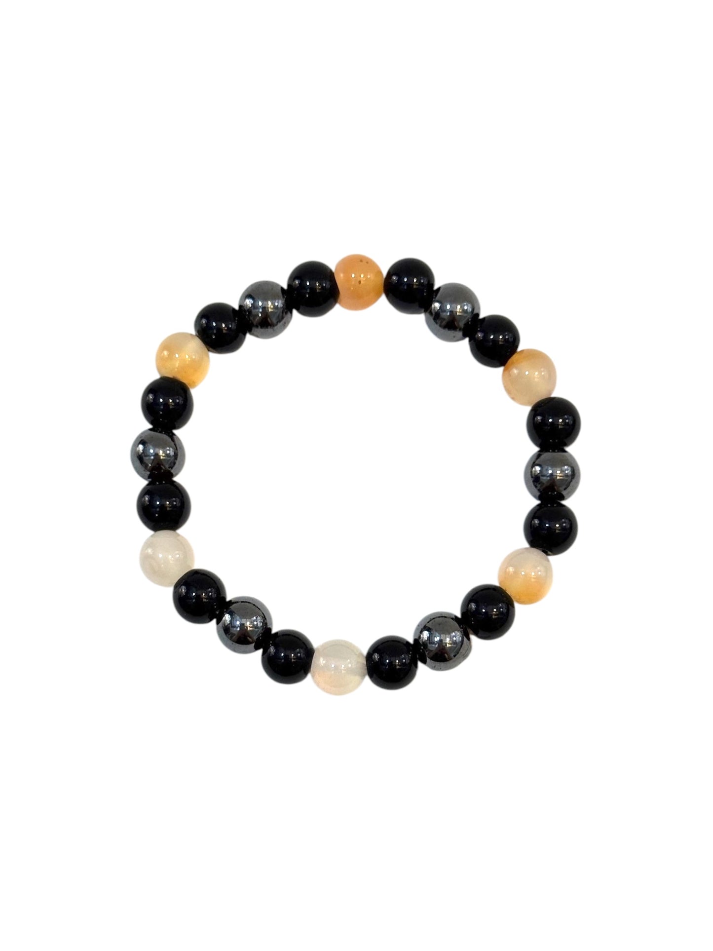 Pulsera Elasticada #Piedra Falsa 8mm
