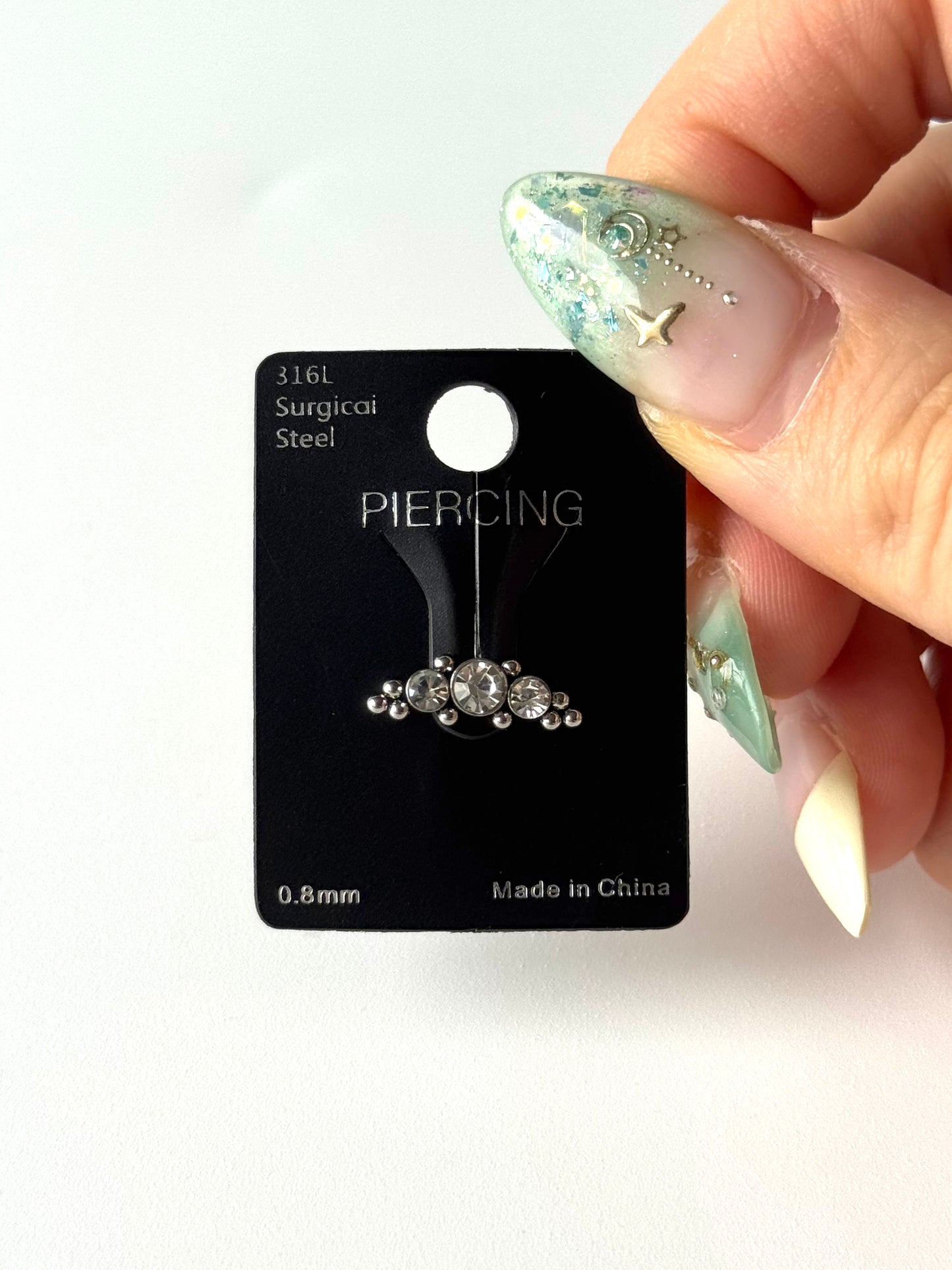 Piercing Acero_Recto #16