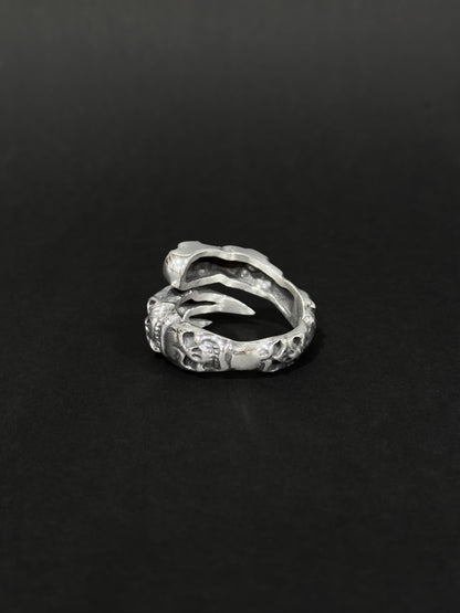 Anillo de hombre en acero vikingo #566