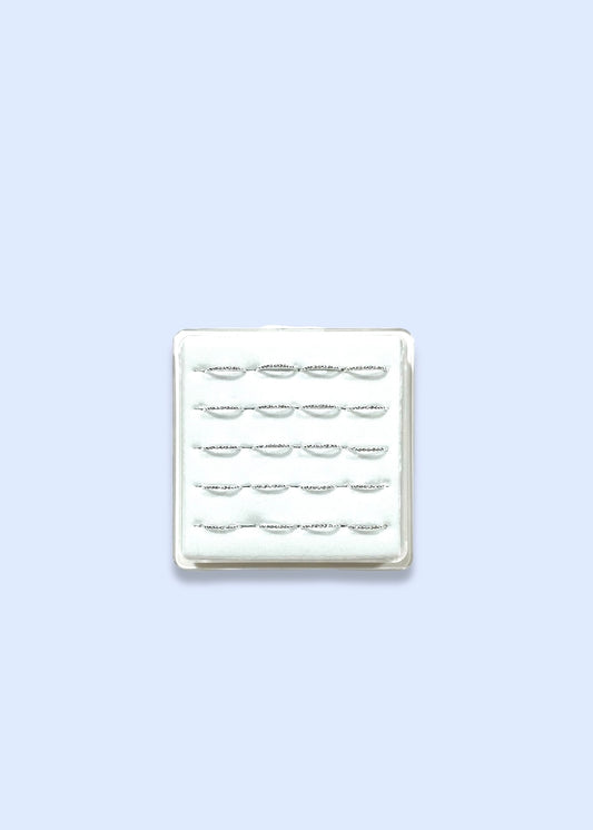 Plata 925_Argolla de nariz con textura