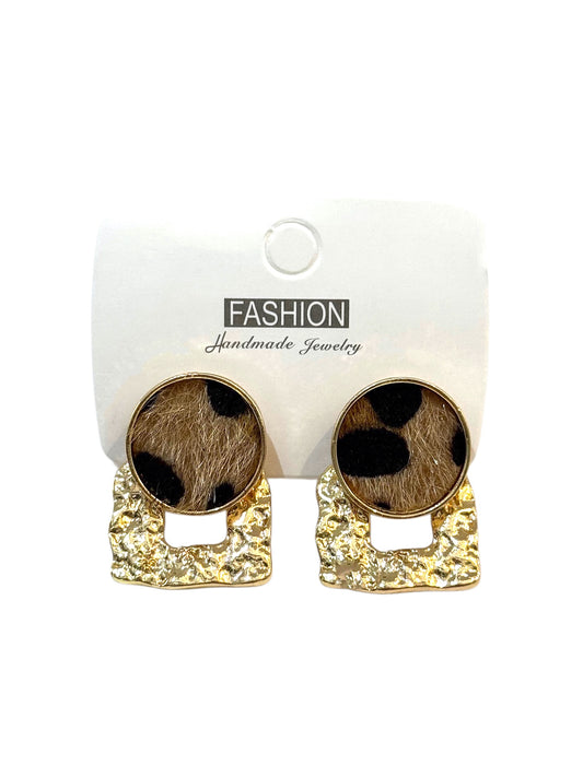 Aros de fantasía animal print #705