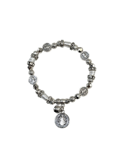 Pulsera Elasticada #Plateado