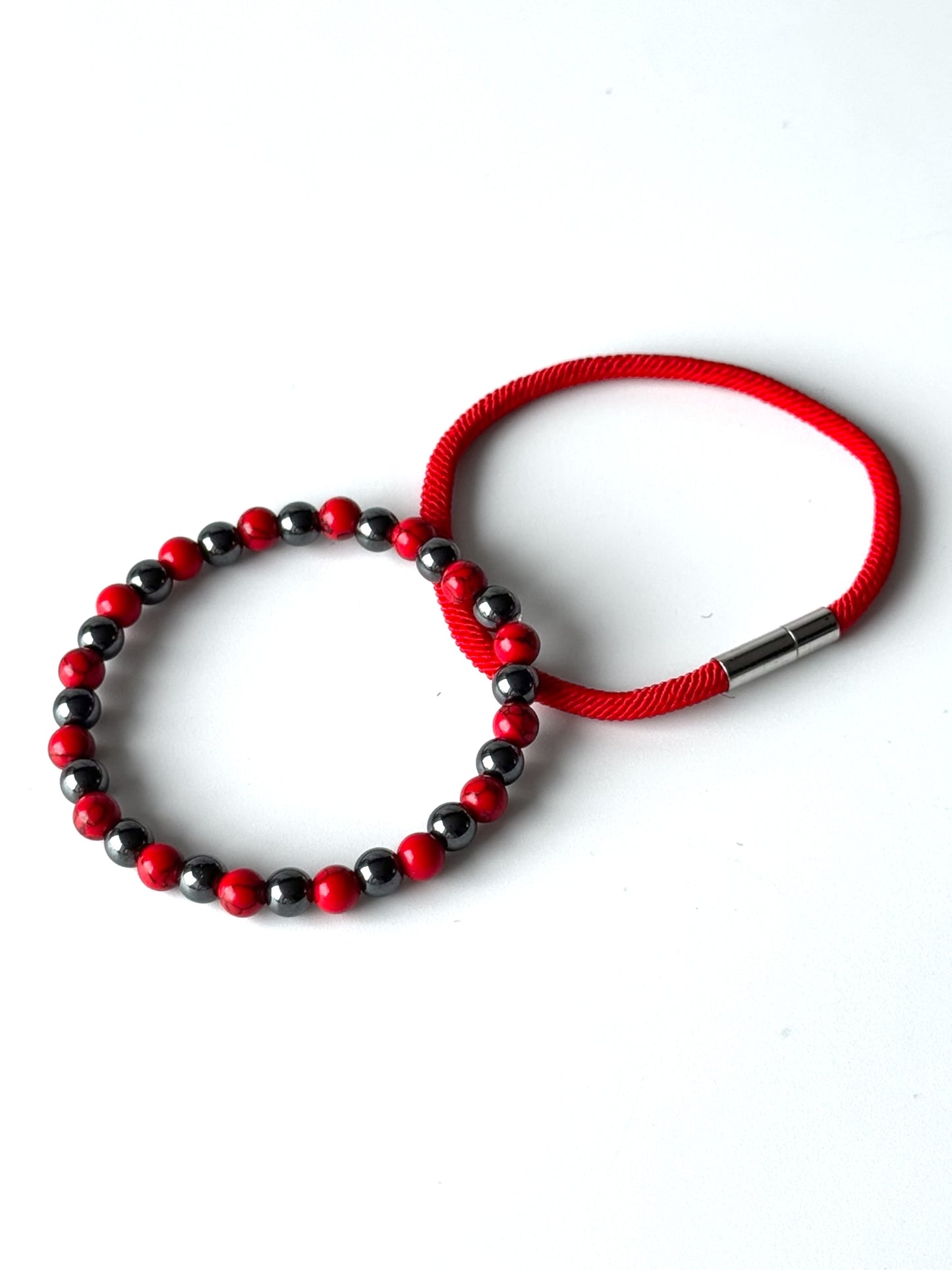 Pulsera roja para hombre #2
