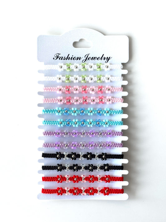 Pulsera Flores #1056