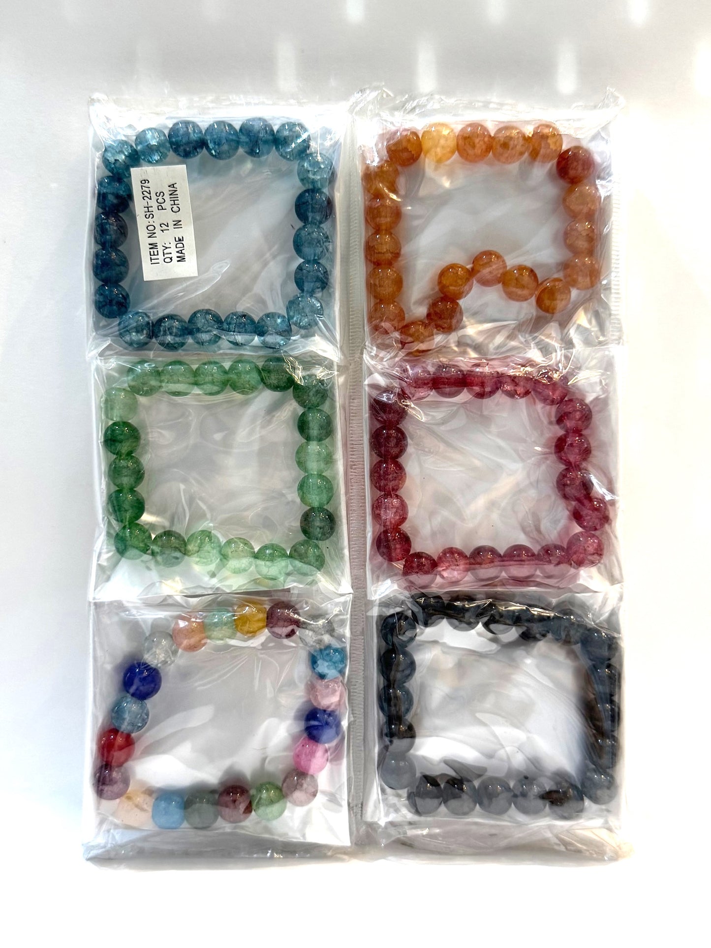 Pulsera Elasticada #Piedra Multicolor