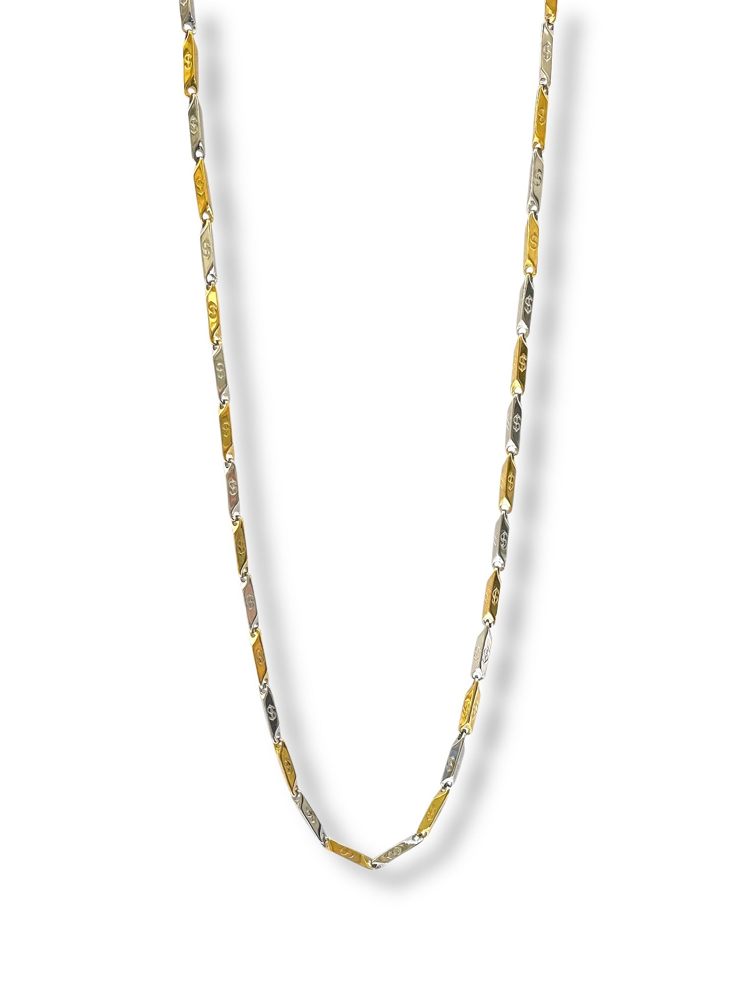 #Apd $ Collar Hip Hop_Plateado&Dorado $ A-6