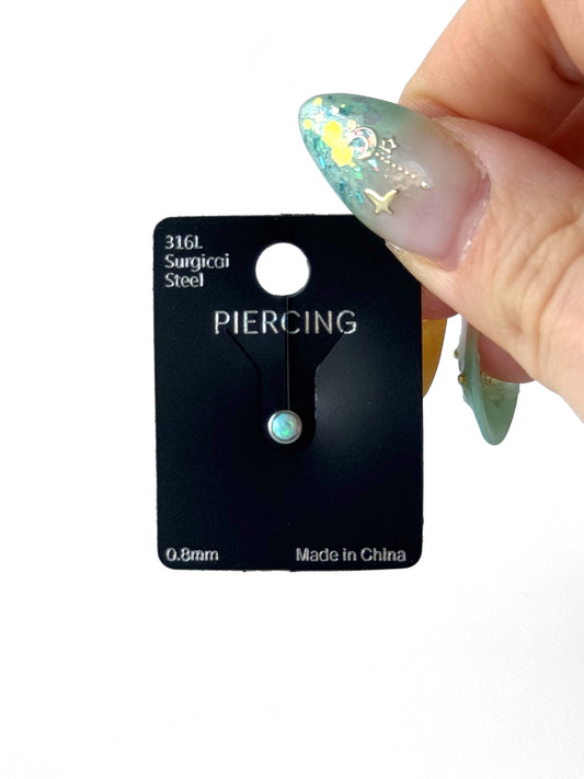 Piercing Acero_Recto #27 mediano