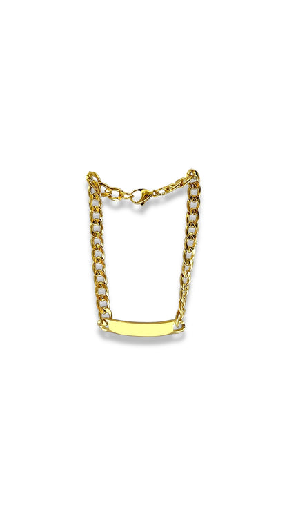 Pulsera de cadena de acero modelo #8_ 6mm A-7