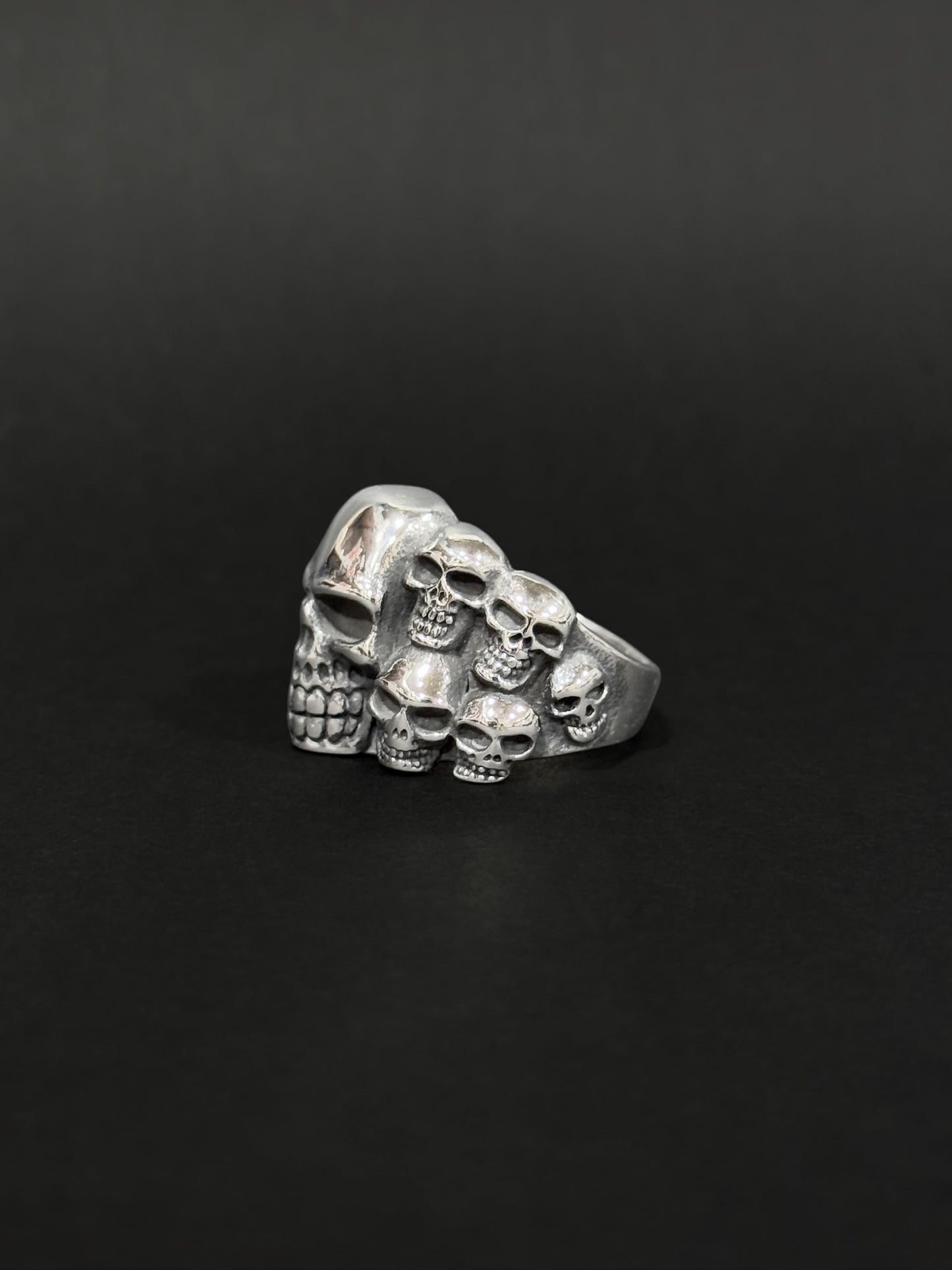 Anillo de hombre en acero vikingo #567