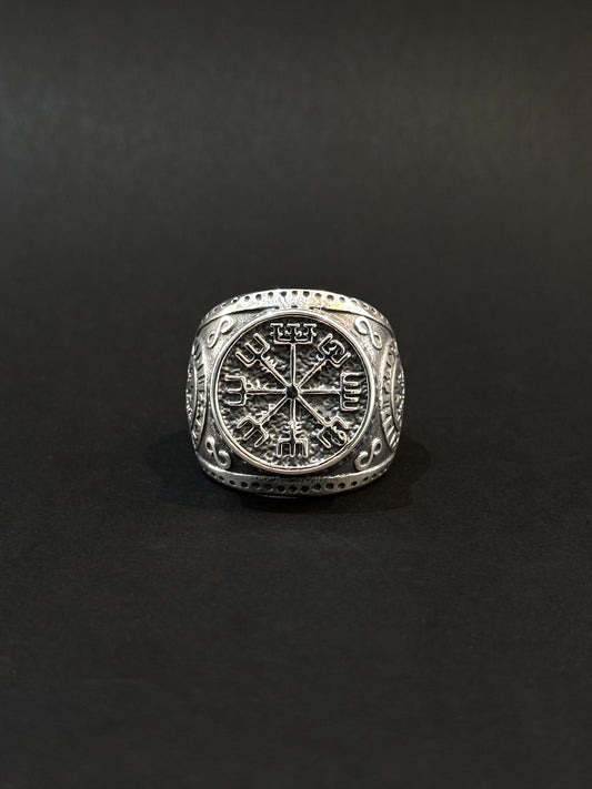 Anillo de hombre en acero vikingo #793