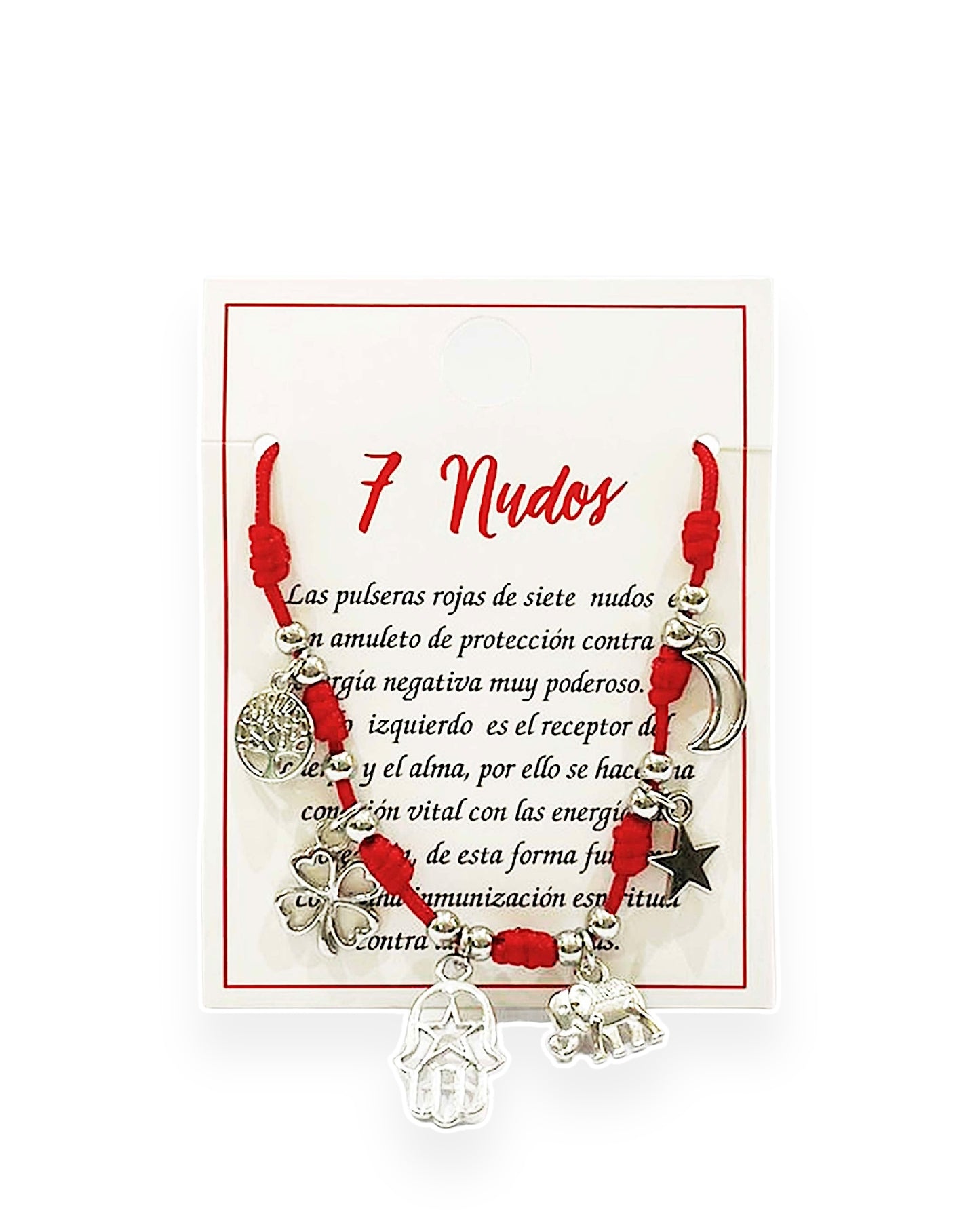 Pulsera de 7 nudos