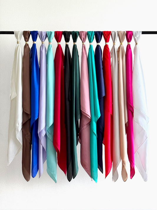 Pack de Pañuelos colores lisos de 70X70 (1Xcolor)