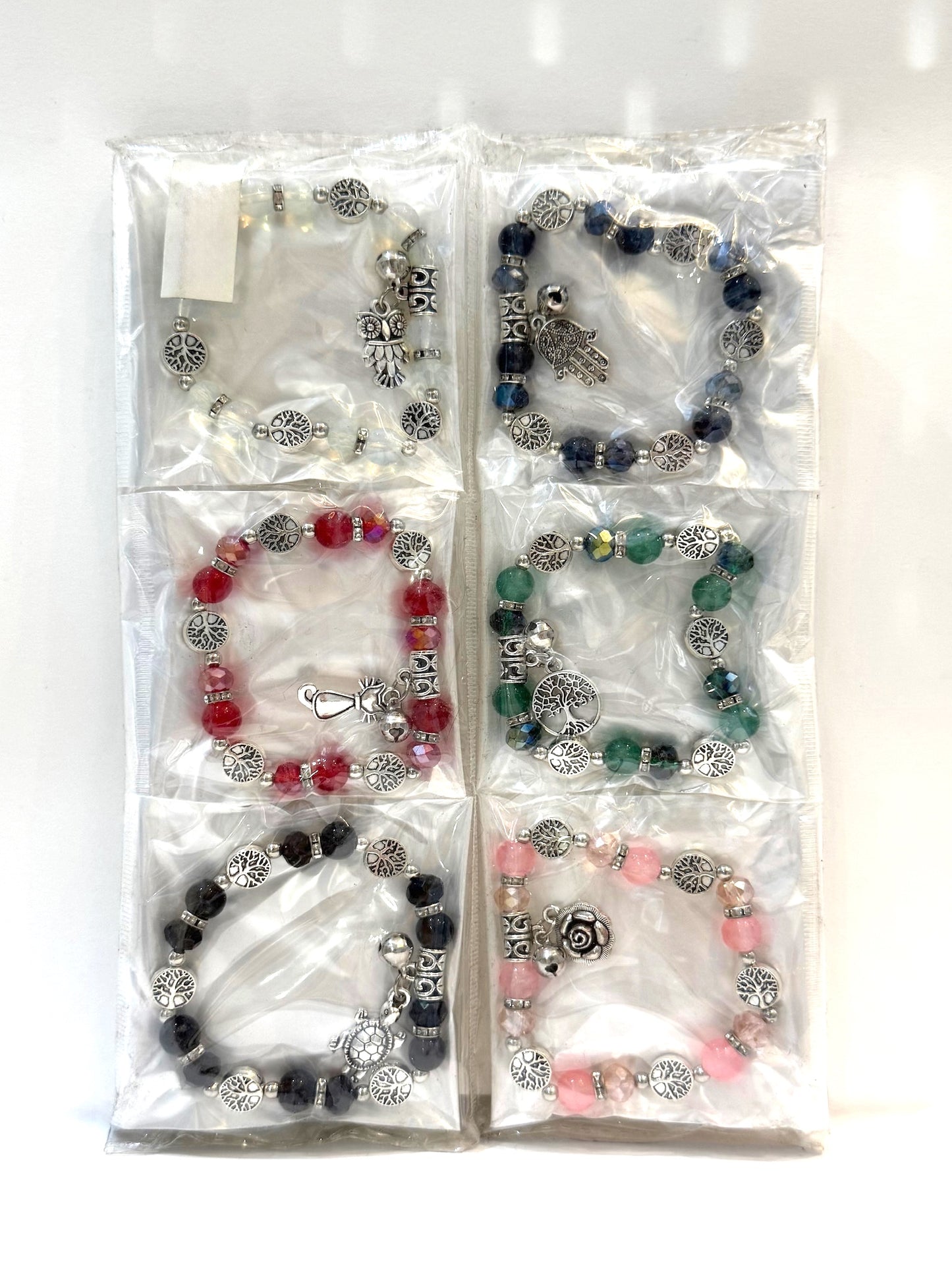 Pulsera Elasticada #Piedra multicolor