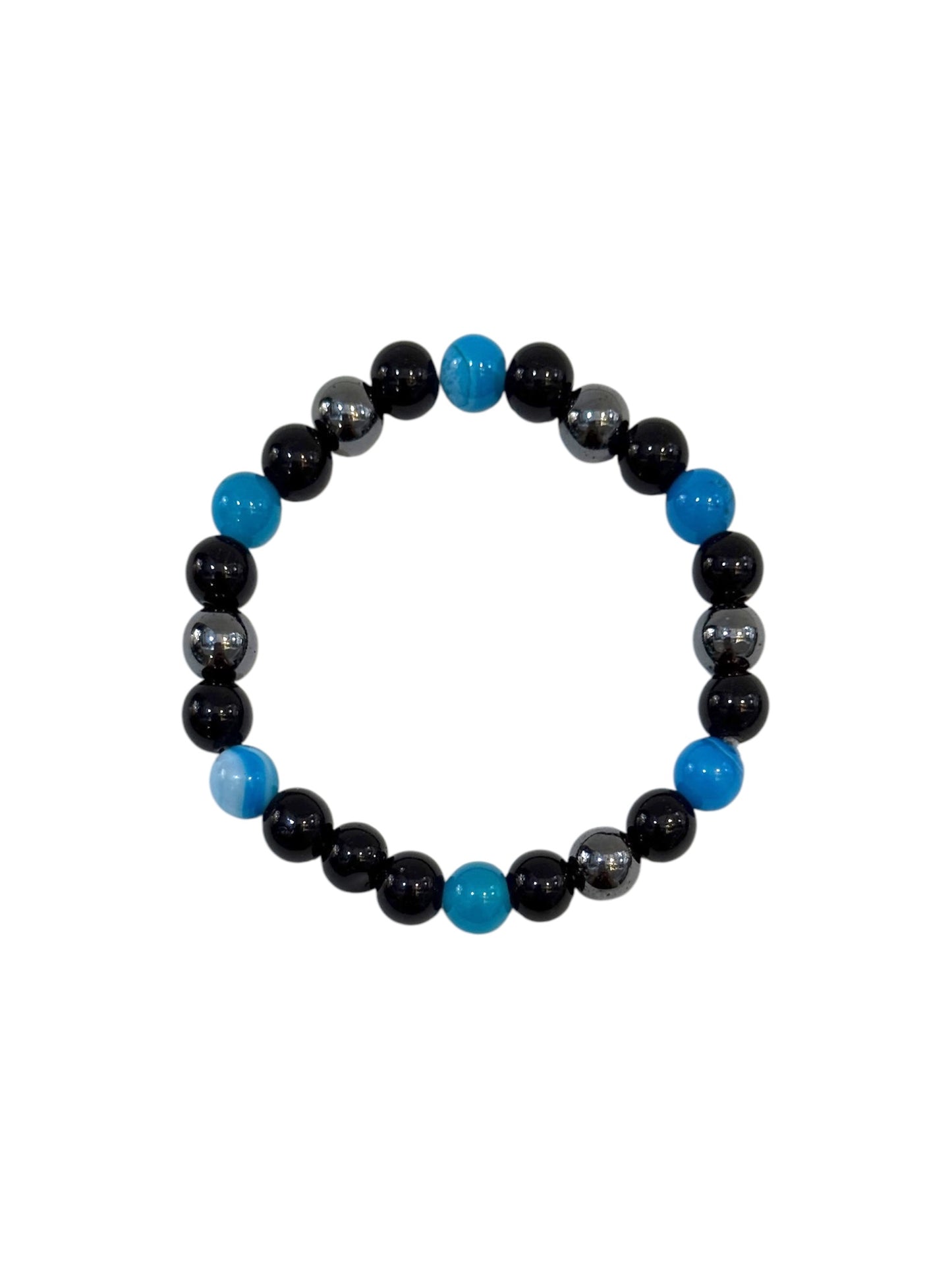 Pulsera Elasticada #Piedra Falsa 8mm