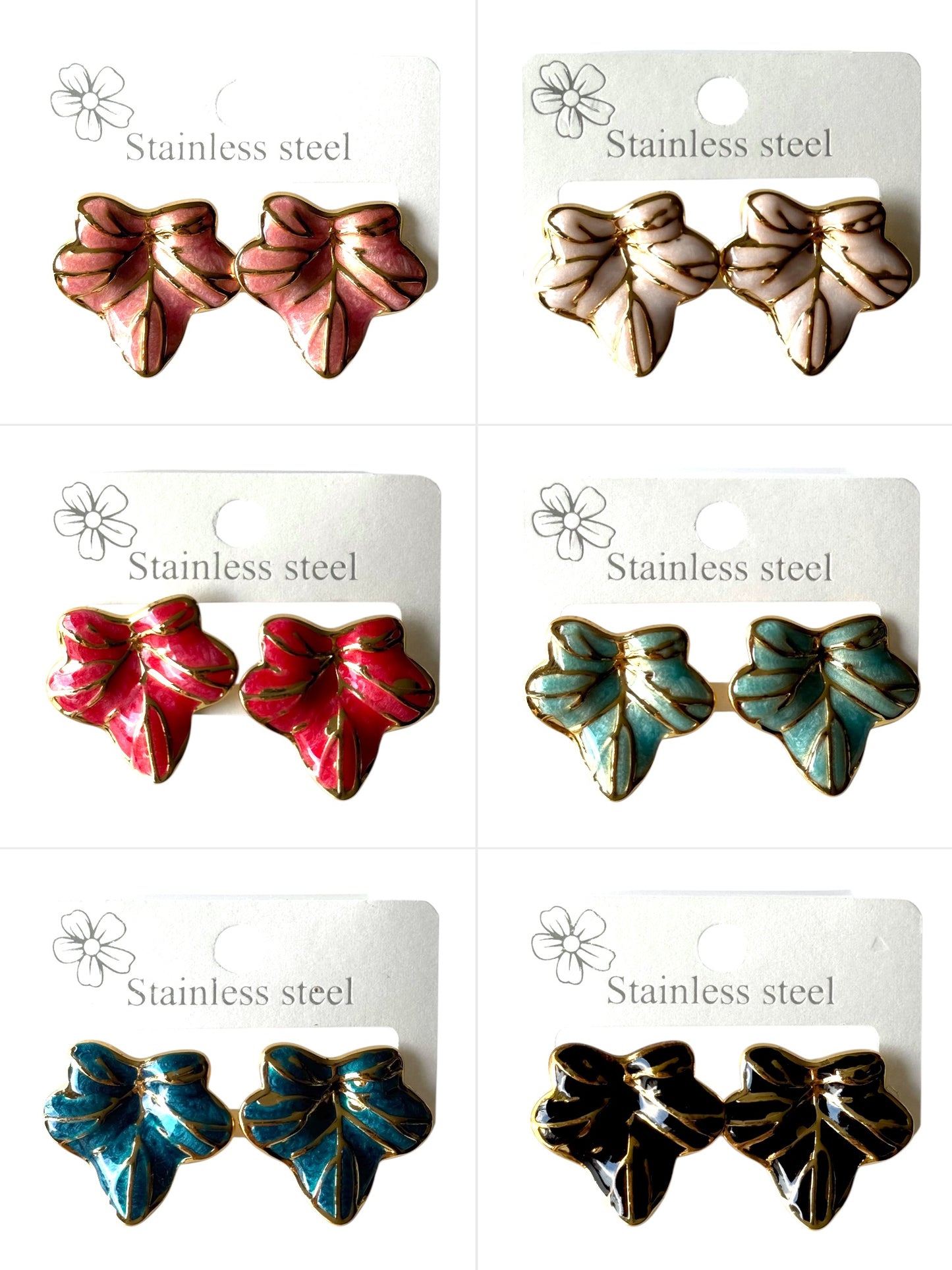 Aros de acero modelo #8565 (6 unidades)