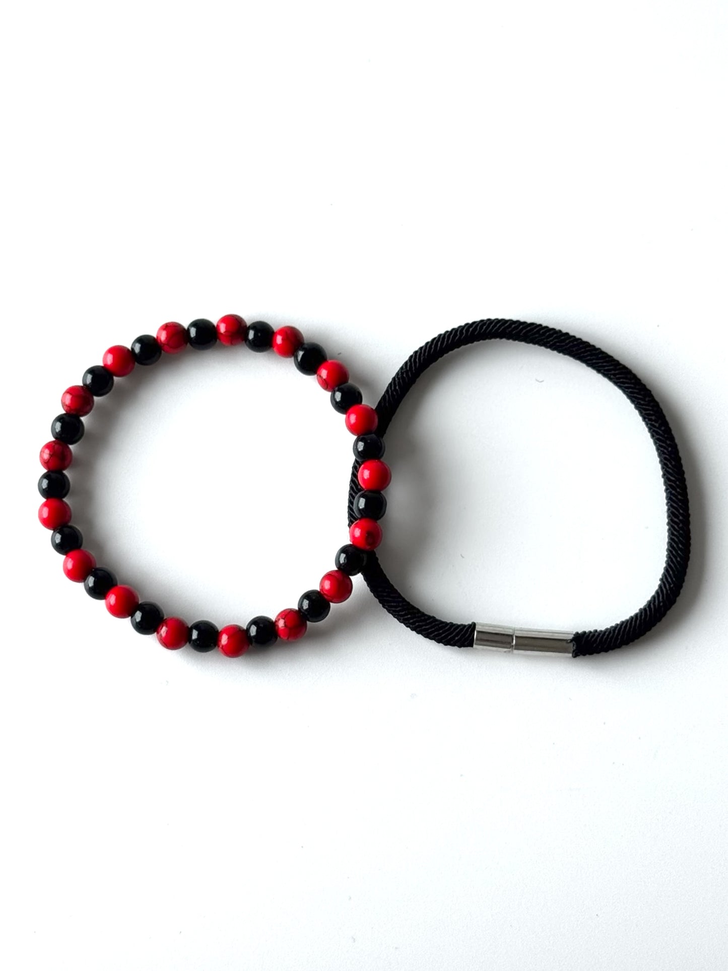 Pulsera roja para hombre #4