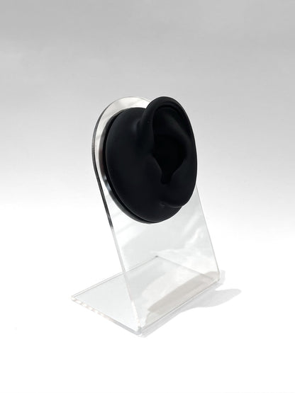 Exhibidor de piercing silicona oreja