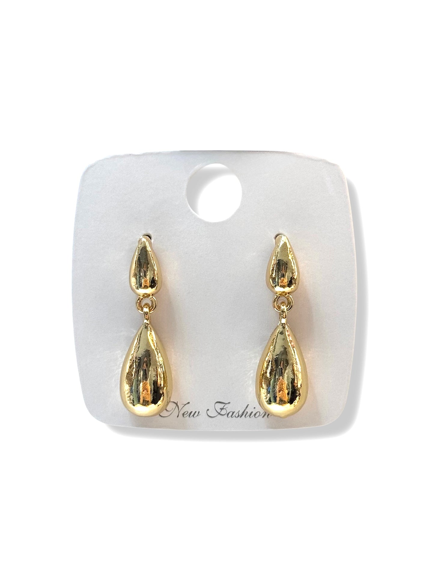 Aros de fantasía #639 dorado