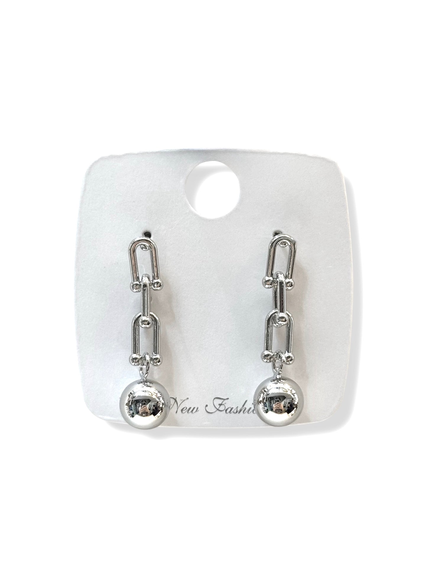 Aros de fantasía #638 plateado