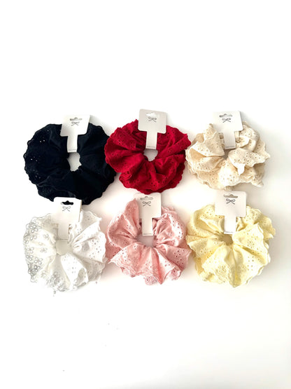 Scrunchies Broderie 10# (Docena)