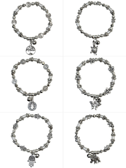 Pulsera Elasticada #Plateado