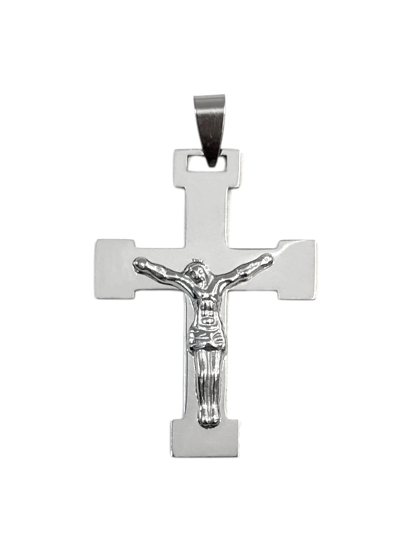 #Crucifijo_4 plateado