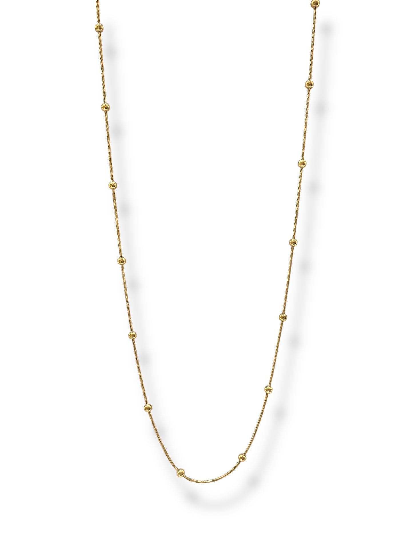 Collar con Puntos_Dorado F-1