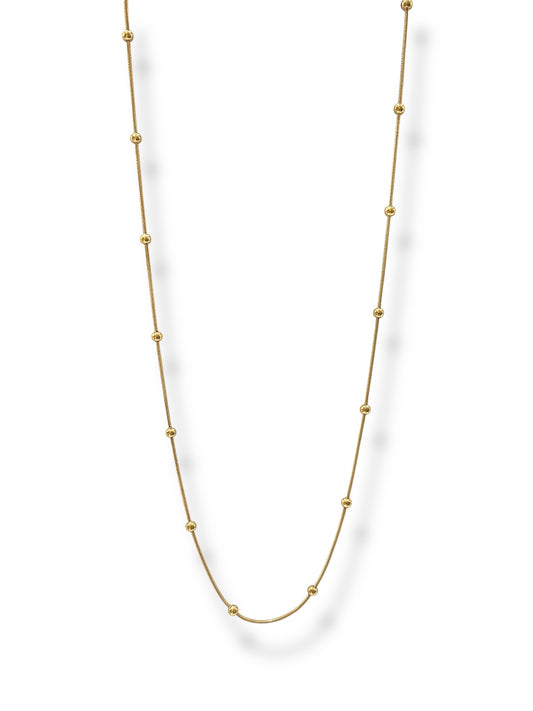 Collar con Puntos_Dorado F-1