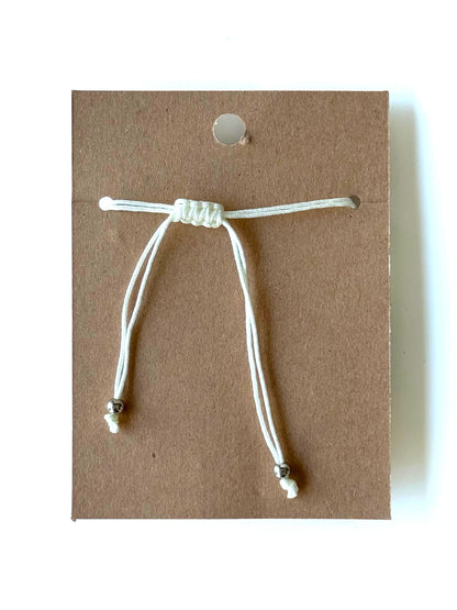 Pulsera de concha estrella azul_Docena