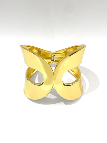 Pulsera Esclava #465 dorado